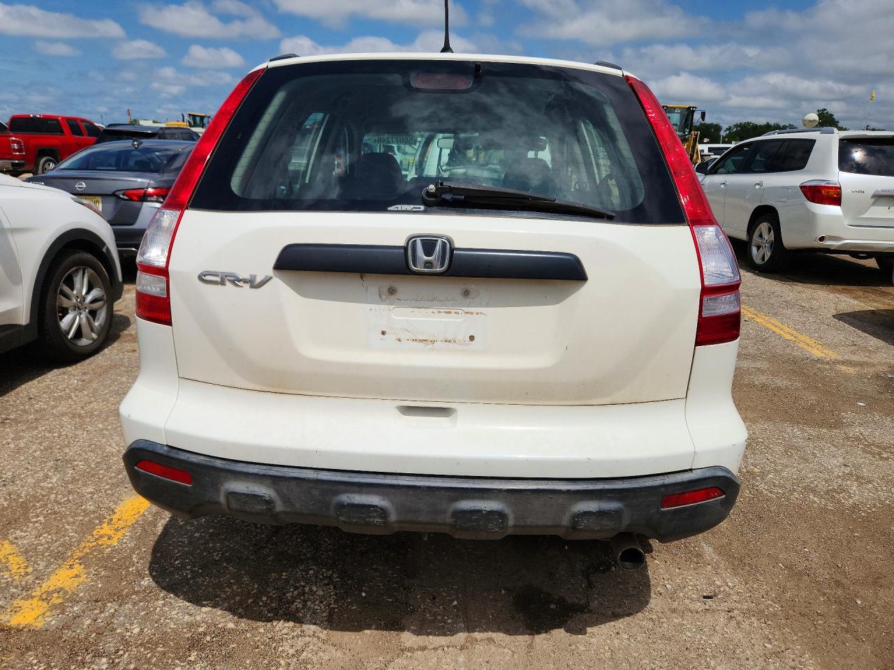 2008 Honda Cr-v Lx Белый vin: JHLRE48378C043035
