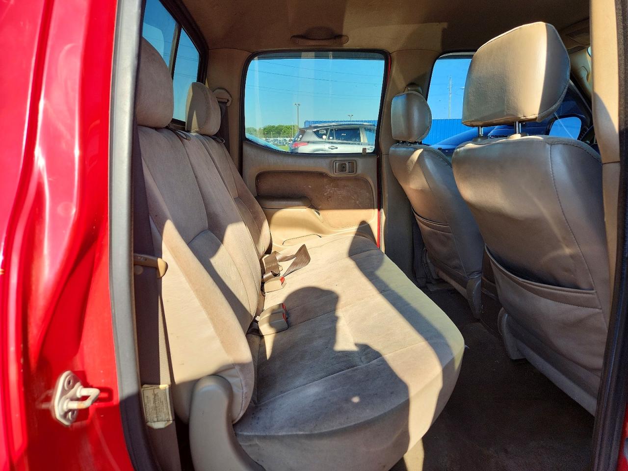 2003 Toyota Tacoma Prerunner Красный vin: 5TEGM92N73Z180629