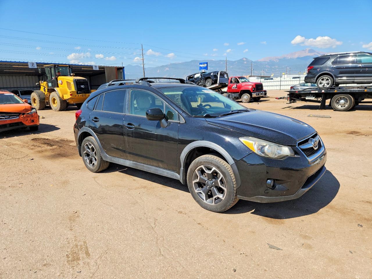 2014 Subaru Xv Crosstrek 2.0 Limited Black vin: JF2GPAGC7E8309989