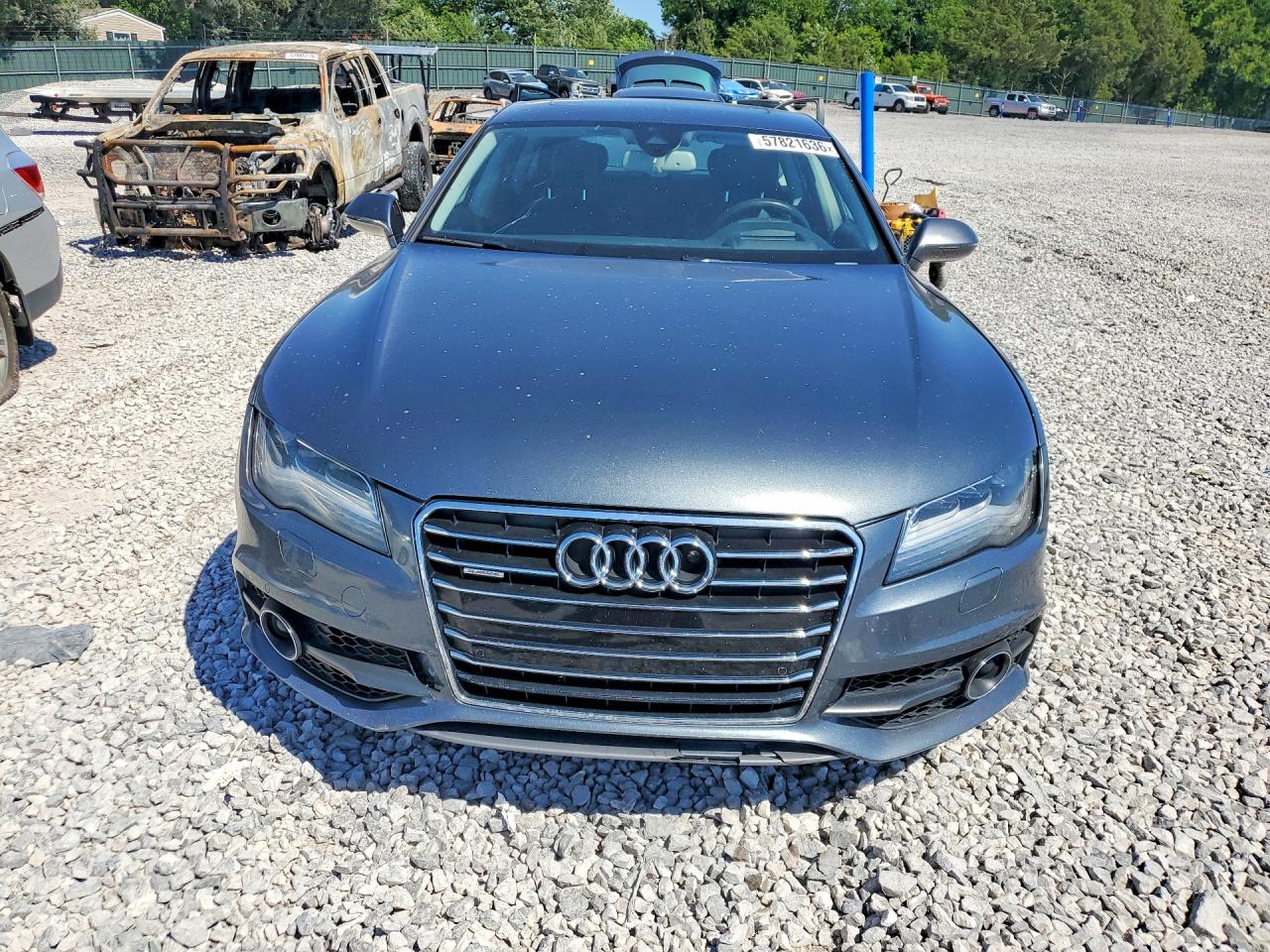 2012 Audi A7 Prestige Gray vin: WAU3GAFC6CN164096
