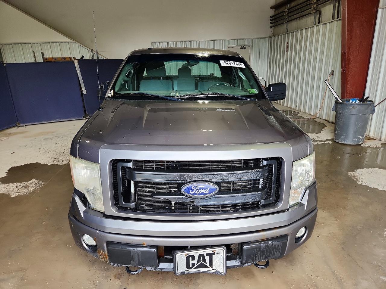 2014 Ford F150 Super Cab Gray vin: 1FTFX1EF8EKF34254