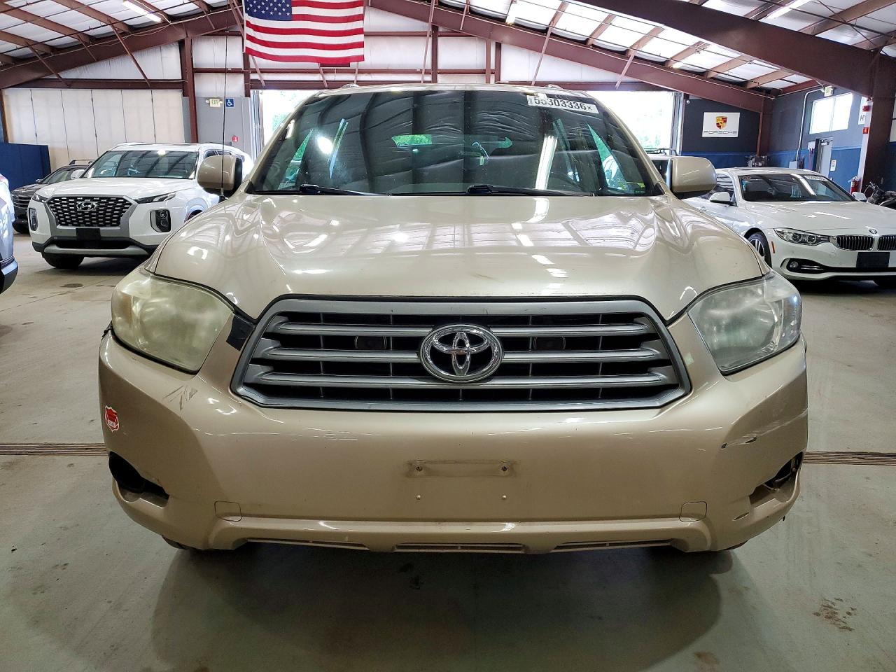 2009 Toyota Highlander Base Gold vin: JTEES41A892135934