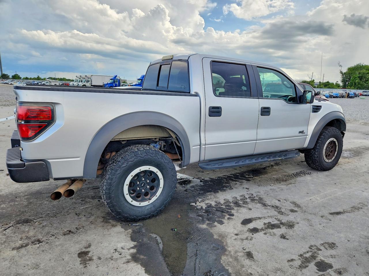 2014 Ford F150 Svt Raptor Серебряный vin: 1FTFW1R62EFB99935