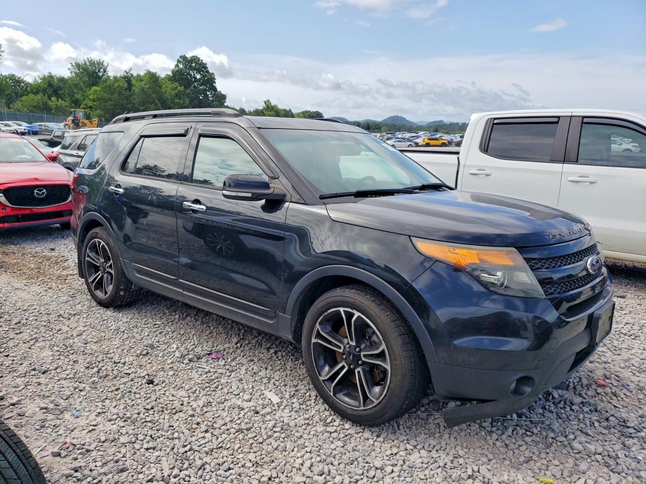 2013 Ford Explorer Sport Black vin: 1FM5K8GT6DGC49894
