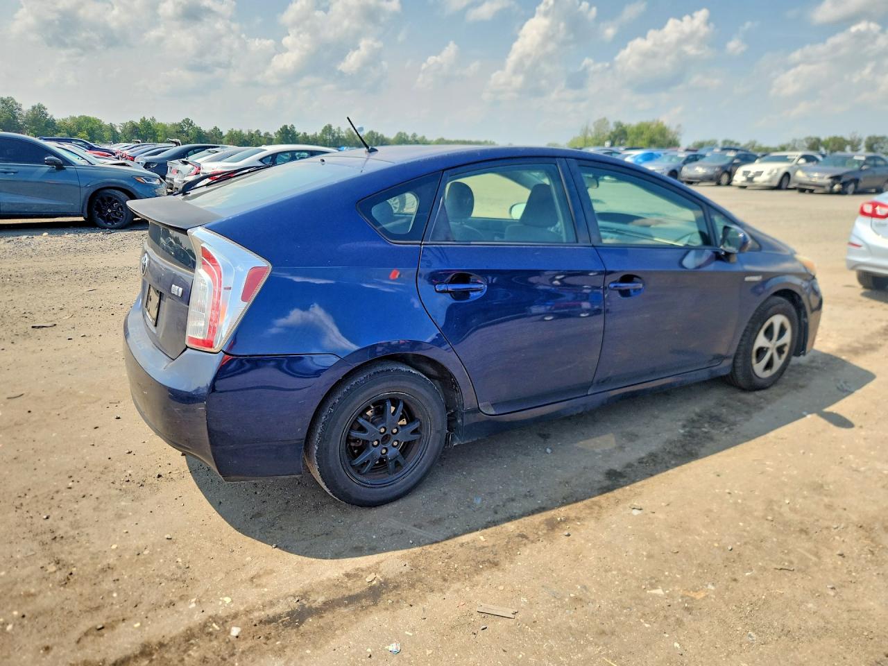 2013 Toyota Prius Two Blue vin: JTDKN3DU1D1634801