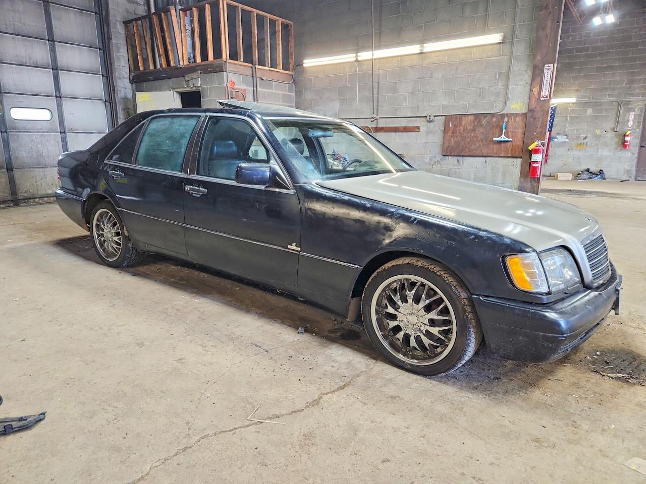1994 Mercedes-benz S 500 Black vin: WDBGA51E7RA153080
