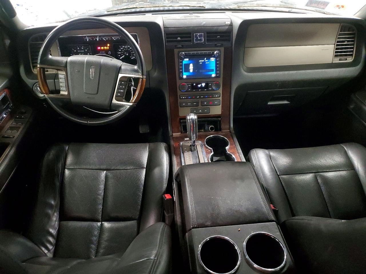 2012 Lincoln Navigator L Серебряный vin: 5LMJJ3J55CEL06382