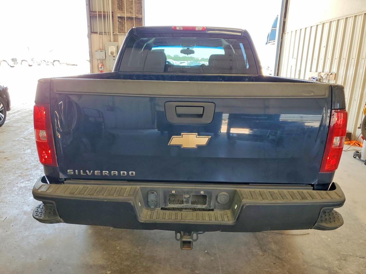 2008 Chevrolet Silverado C1500 Blue vin: 3GCEC13C08G265114