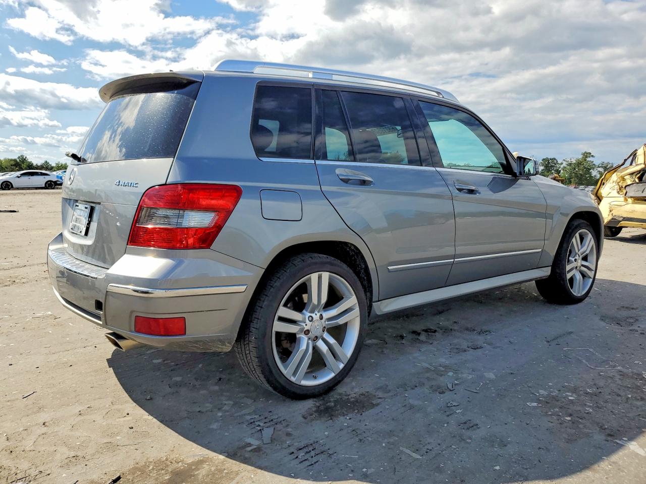 2012 Mercedes-benz Glk 350 4matic Silver vin: WDCGG8HB9CF753018