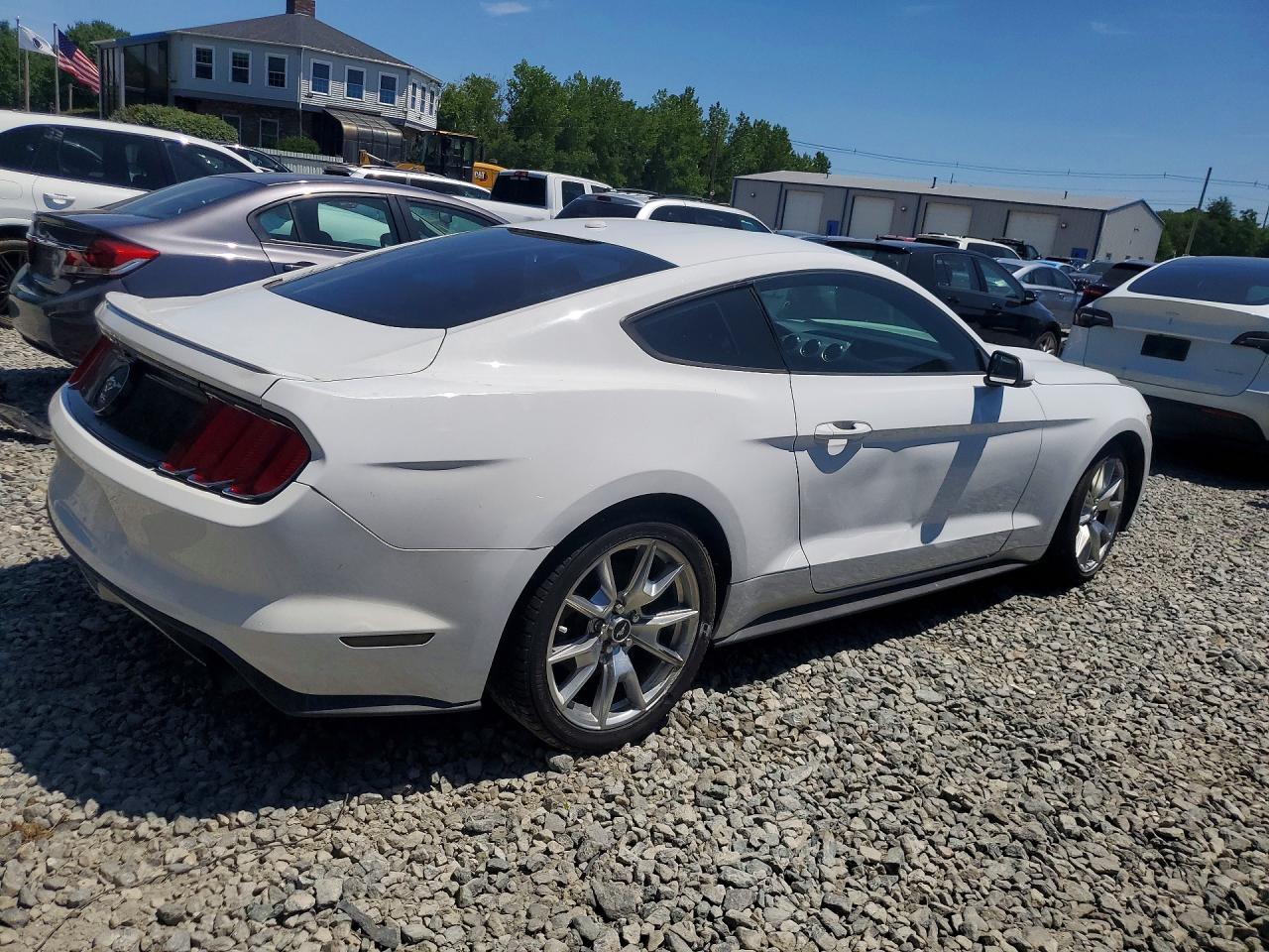 2015 Ford Mustang White vin: 1FA6P8TH1F5310679