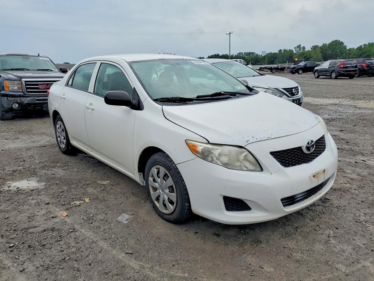 2010 Toyota Corolla Base White vin: 1NXBU4EE2AZ185389