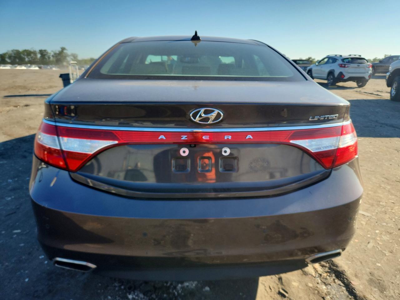 2015 Hyundai Azera Limited Brown vin: KMHFH4JGXFA474140