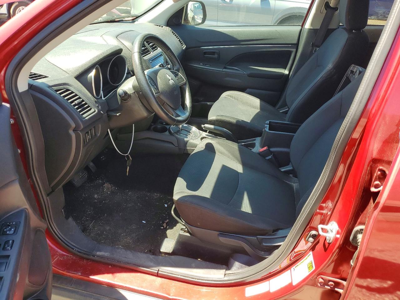 2015 Mitsubishi Outlander Sport Es Red vin: 4A4AP3AU2FE044783
