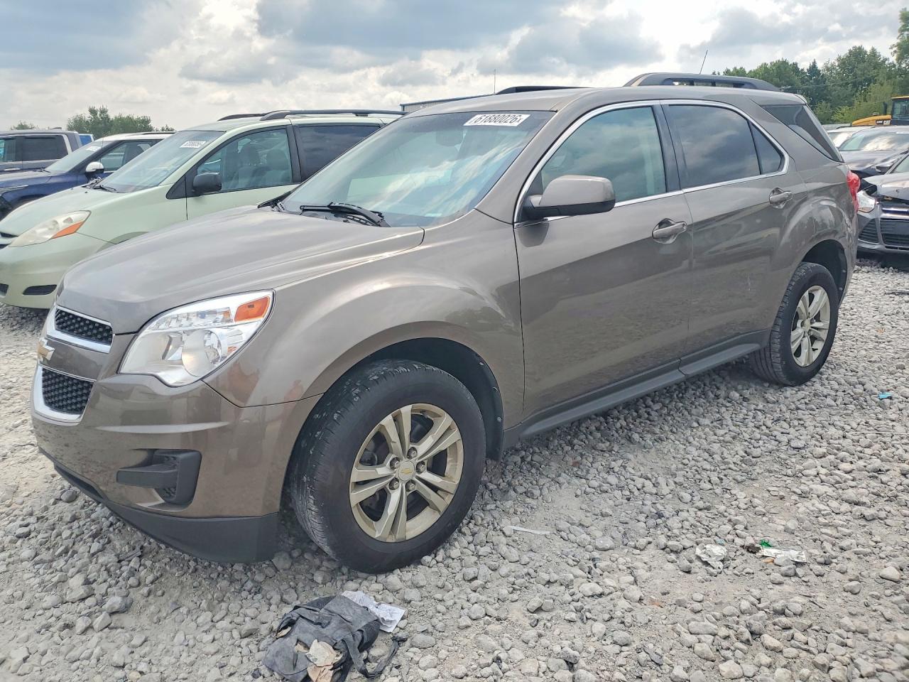 2010 Chevrolet Equinox Lt Желто-коричневый vin: 2CNALDEW4A6304761
