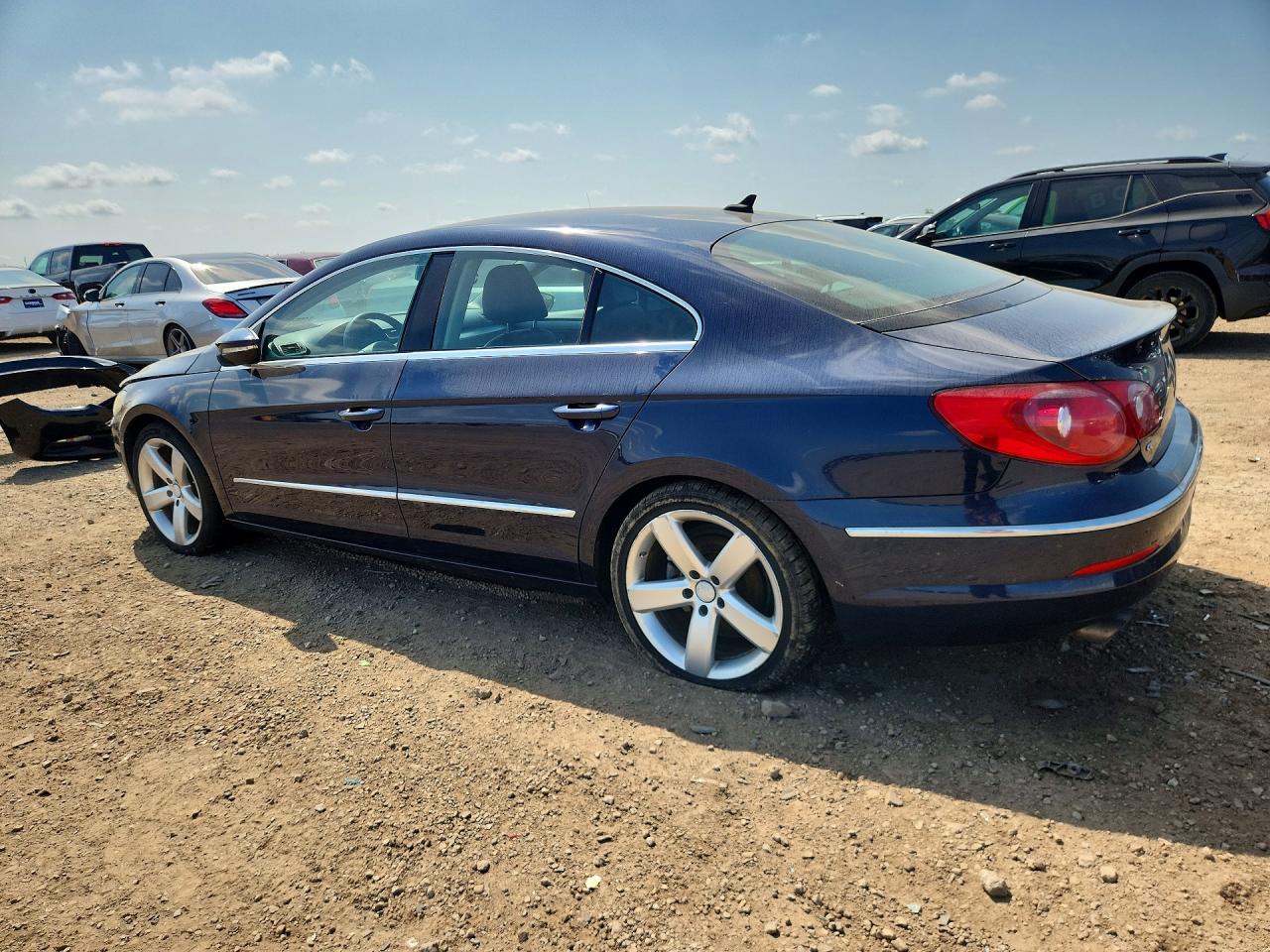 2012 Volkswagen Cc Luxury Blue vin: WVWHN7AN5CE509421