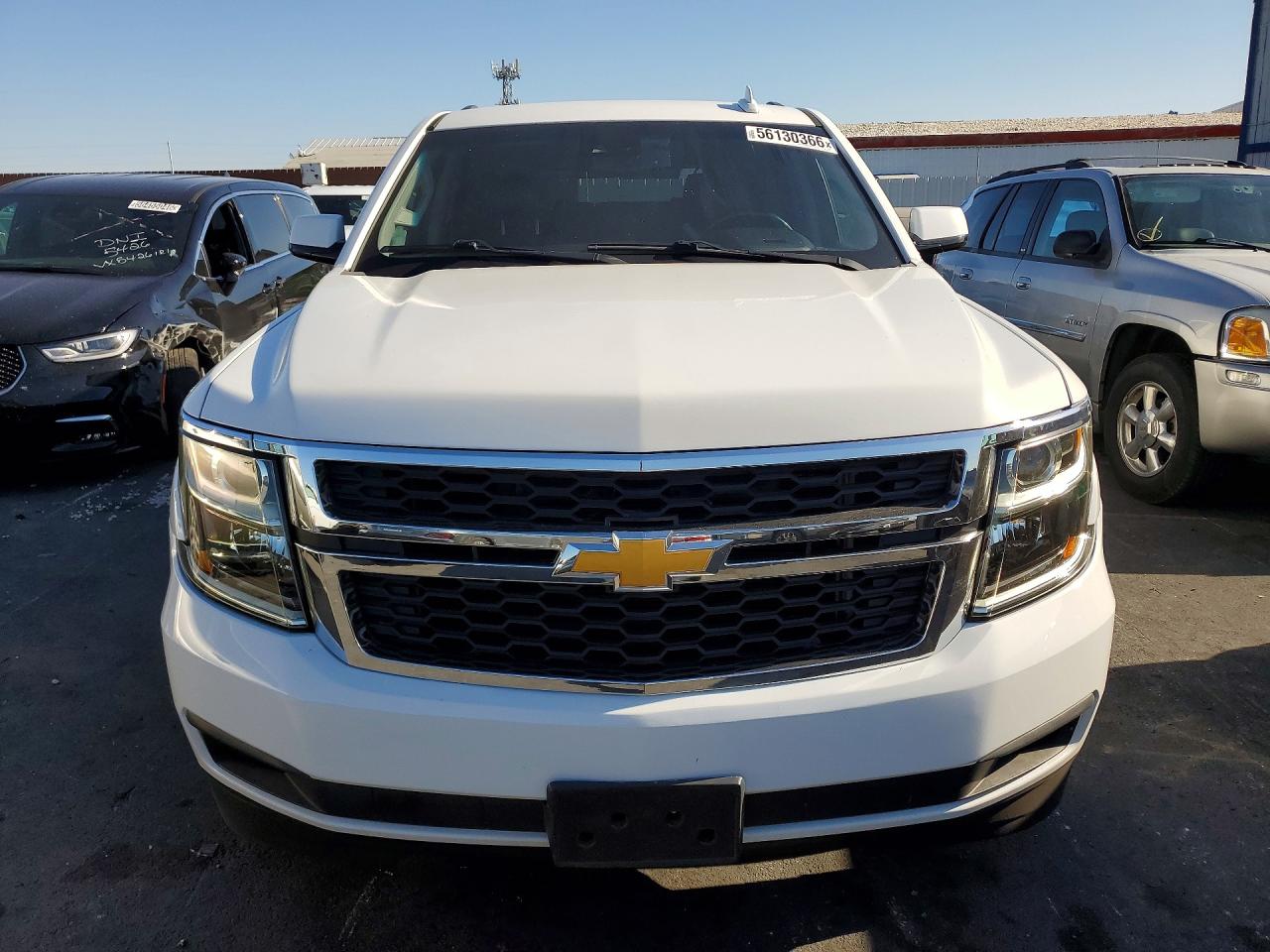 2015 Chevrolet Tahoe C1500 Lt White vin: 1GNSCBKC2FR668199