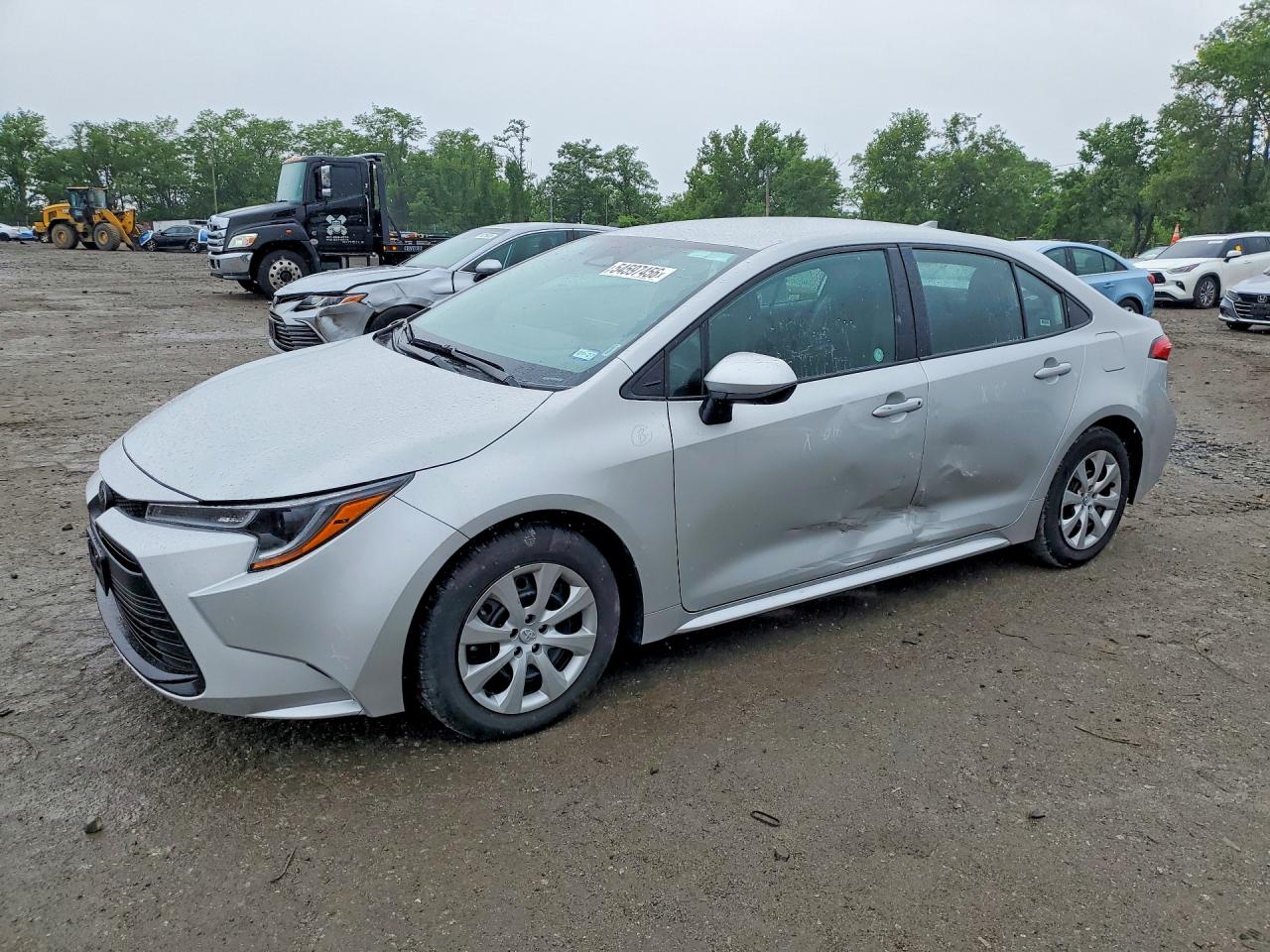 2025 Toyota Corolla Le Silver vin: 5YFB4MDEXSP277841