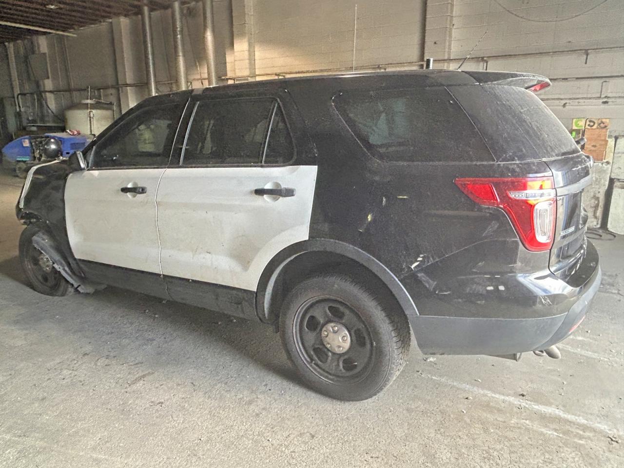 2014 Ford Explorer Police Interceptor Black vin: 1FM5K8AR7EGA65479