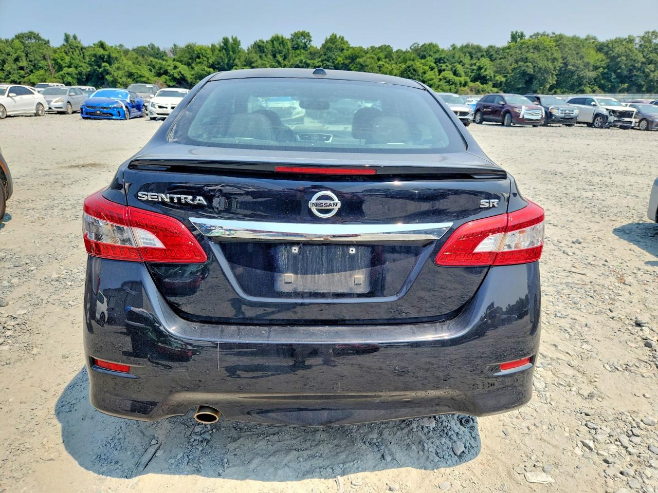 2015 Nissan Sentra Sr Black vin: 3N1AB7AP0FY352886
