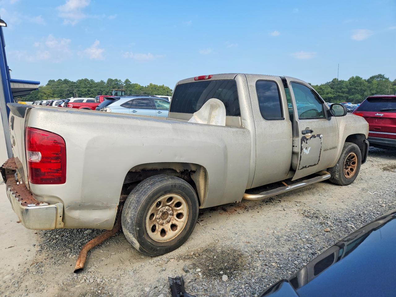 2008 Chevrolet Silverado C1500 Beige vin: 1GCEC19X68Z164976