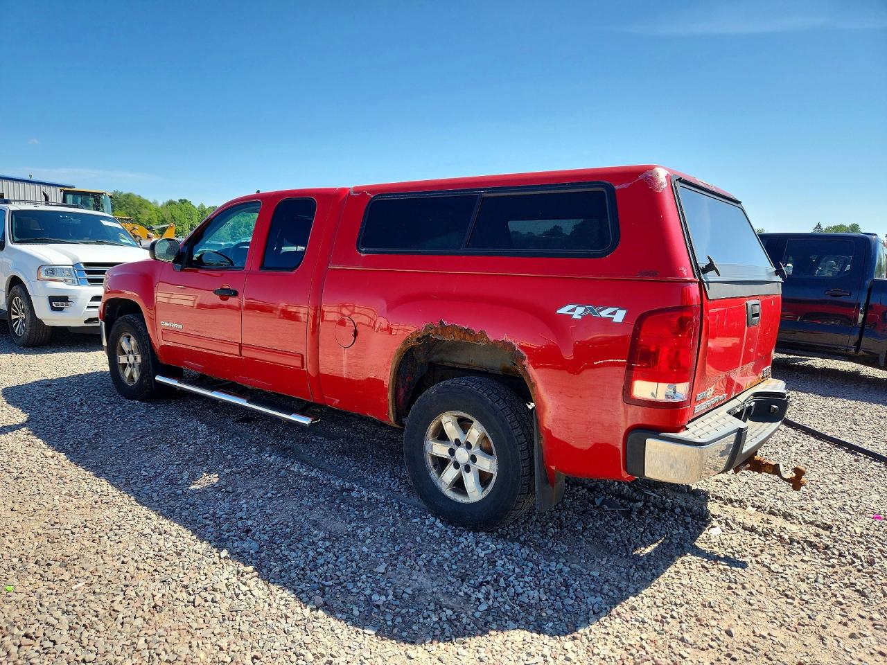 2010 Gmc Sierra K1500 Sle Red vin: 1GTSKVE39AZ278847