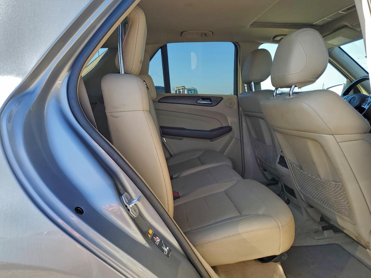 2015 Mercedes-benz Ml 350 Gray vin: 4JGDA5JB9FA608853