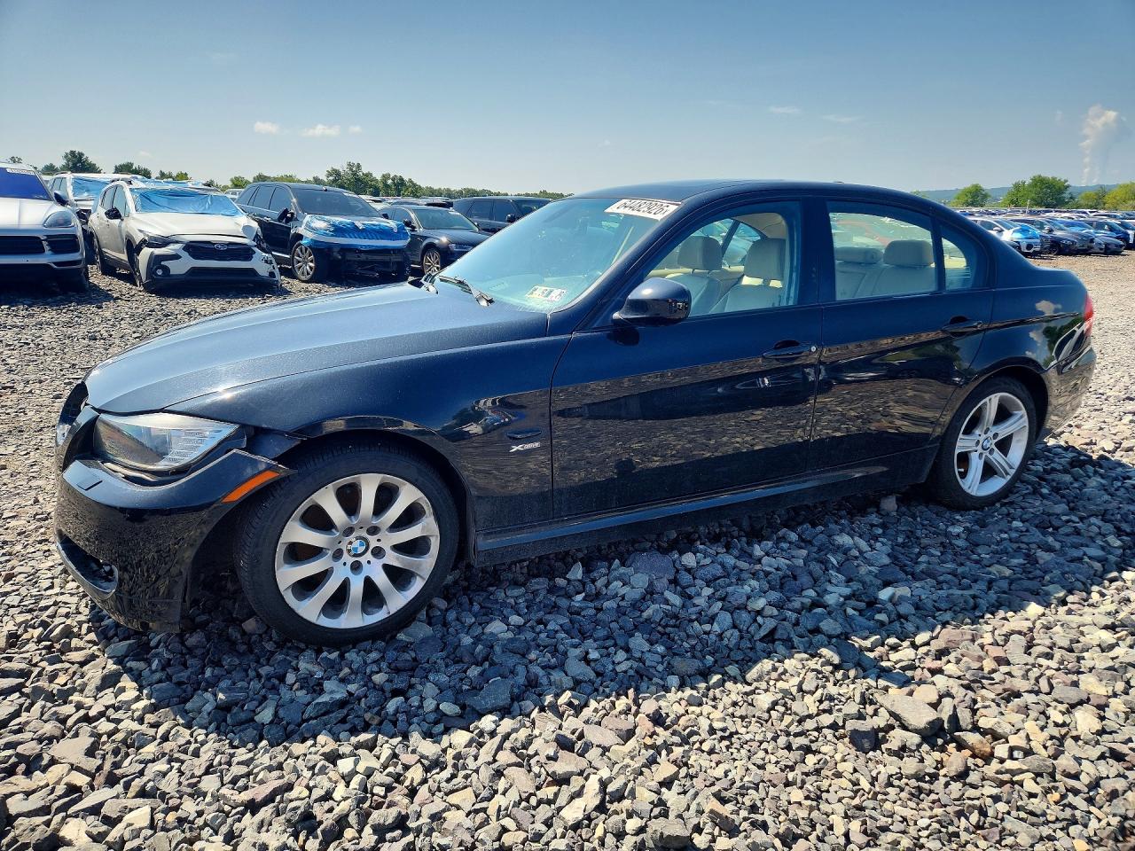 2011 Bmw 328 Xi Sulev Black vin: WBAPK5G57BNN81992