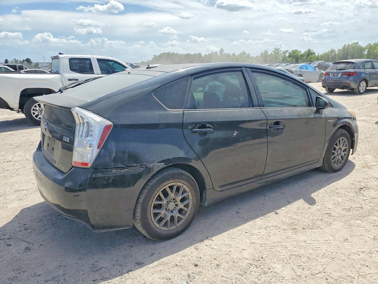 2011 Toyota Prius Two Black vin: JTDKN3DU1B0321525