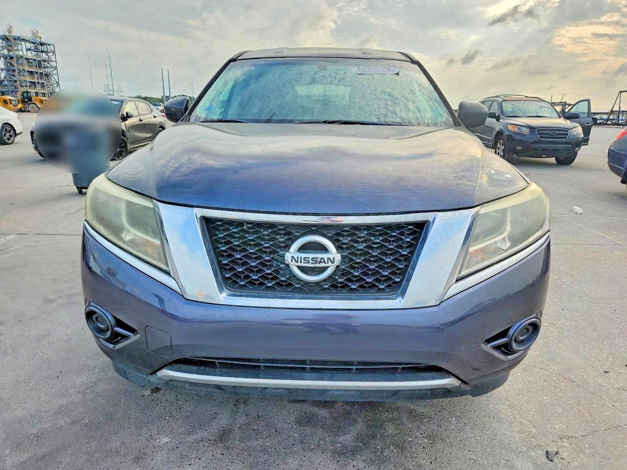 2014 Nissan Pathfinder S Серый vin: 5N1AR2MN8EC729912