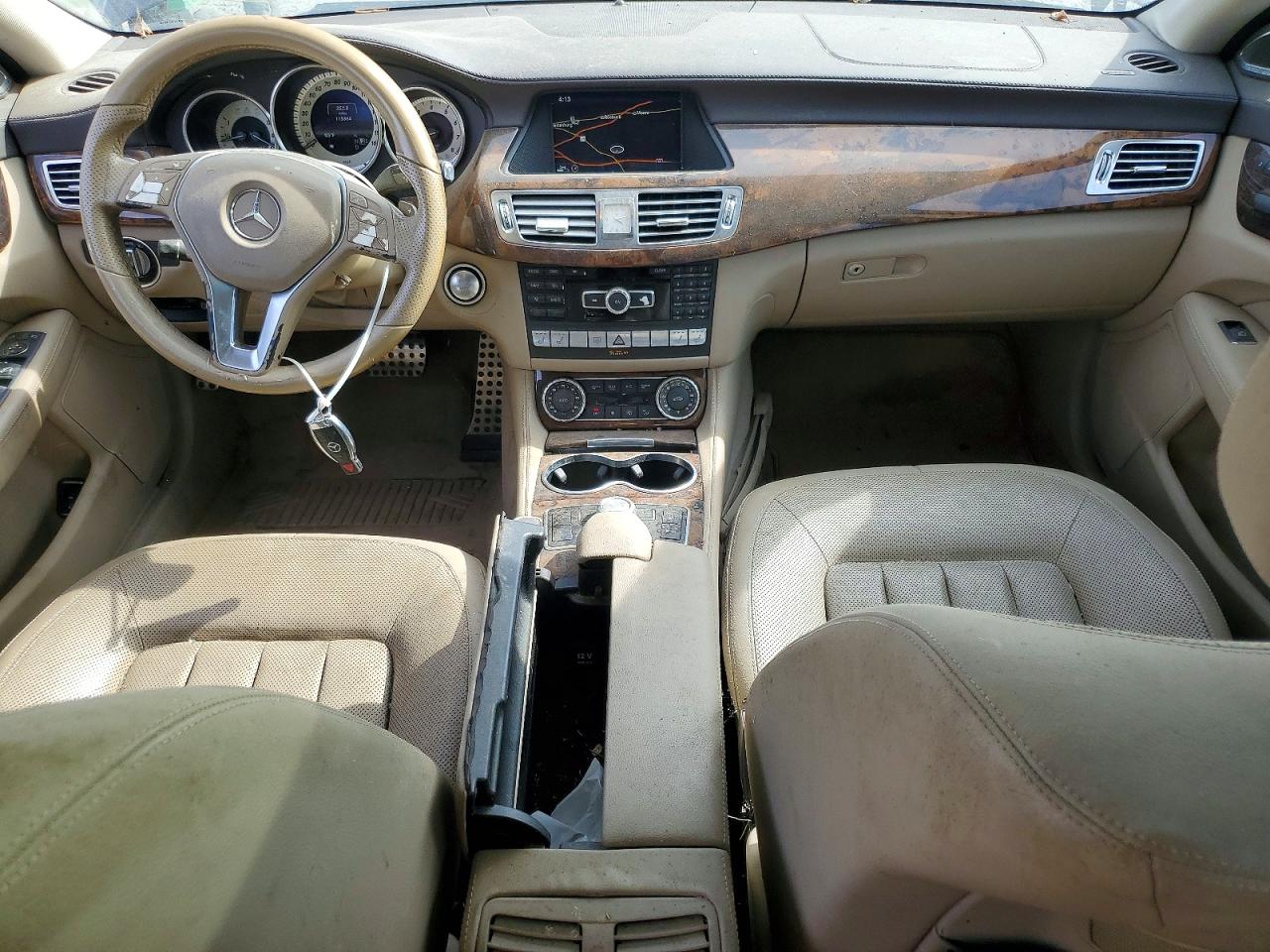 2013 Mercedes-benz Cls 550 Синий vin: WDDLJ7DB0DA083241