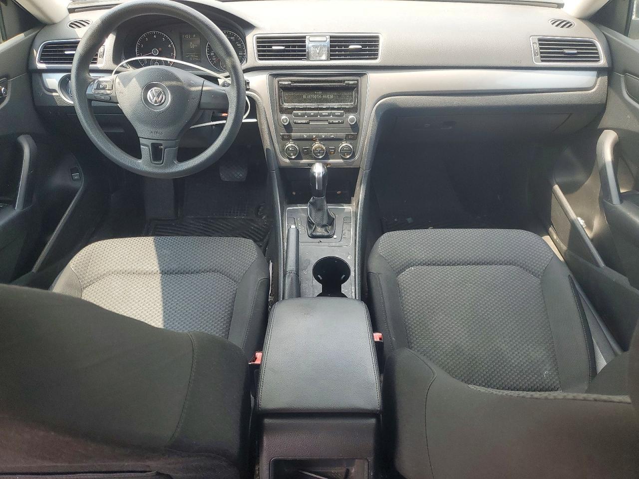 2012 Volkswagen Passat S Charcoal vin: 1VWAP7A37CC082939