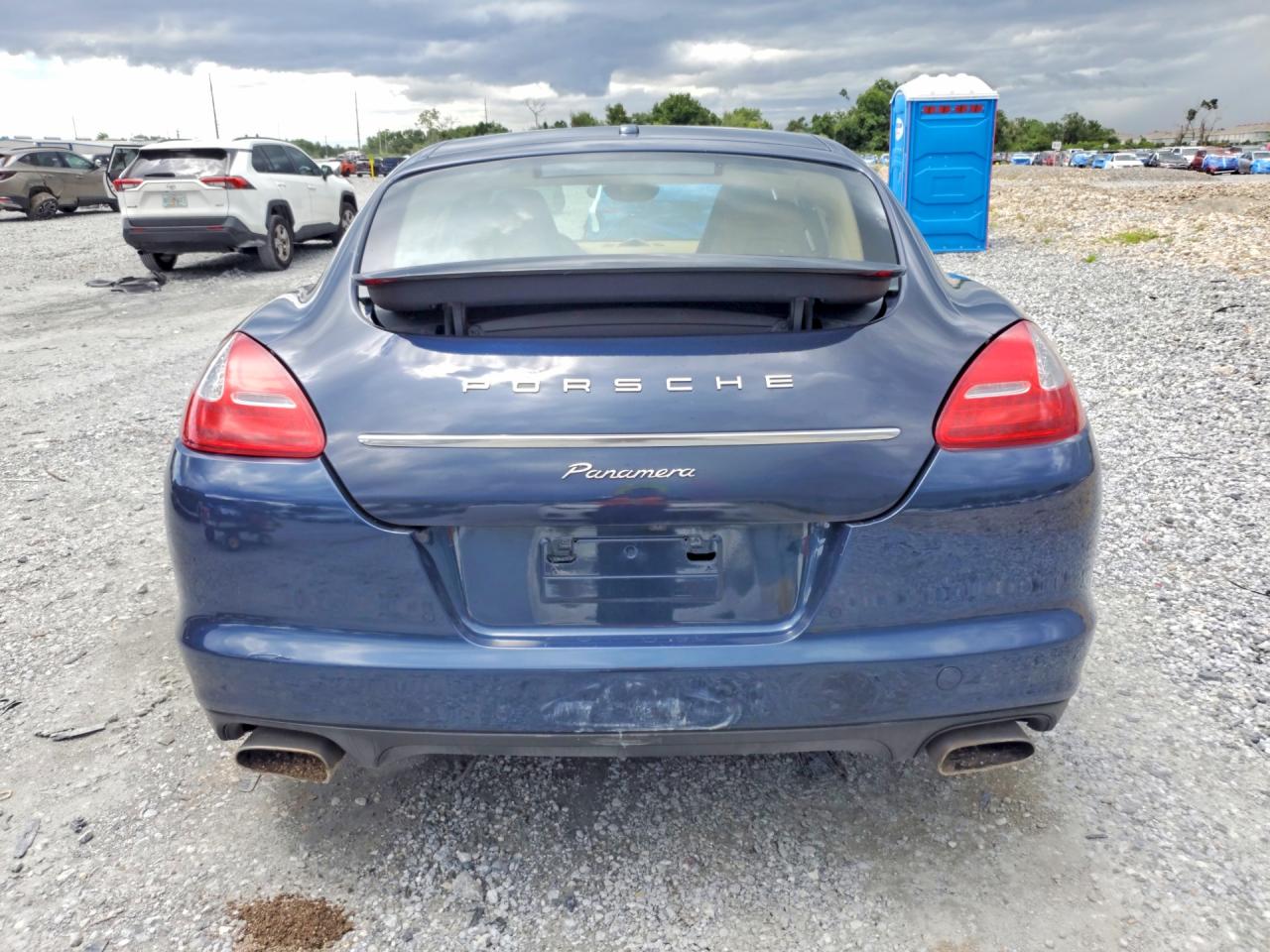 2013 Porsche Panamera 2 Синий vin: WP0AA2A76DL010237