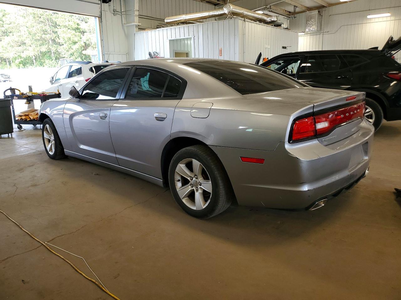 2014 Dodge Charger Se Silver vin: 2C3CDXBG2EH198043