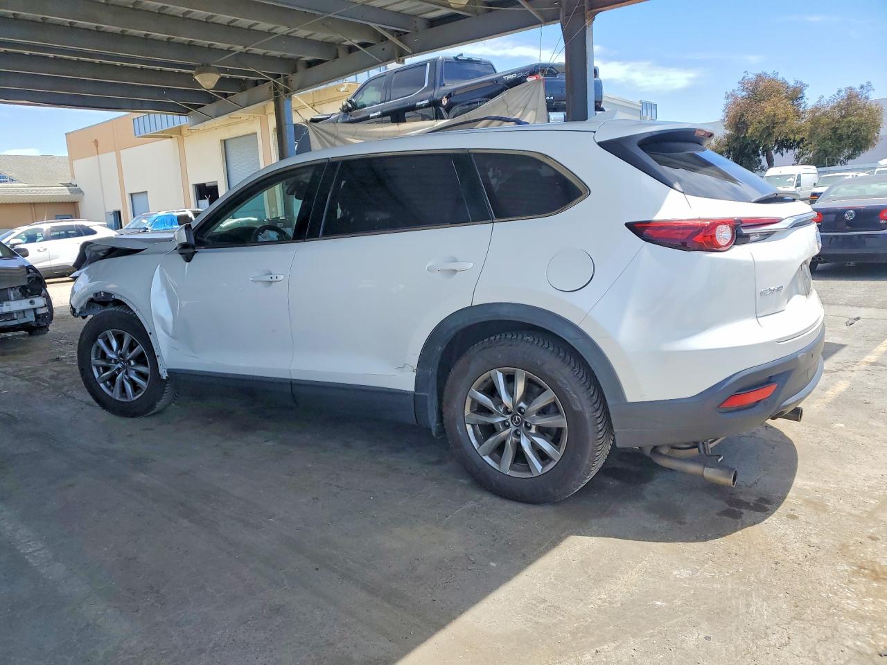 2016 Mazda Cx-9 Touring White vin: JM3TCACY1G0123819