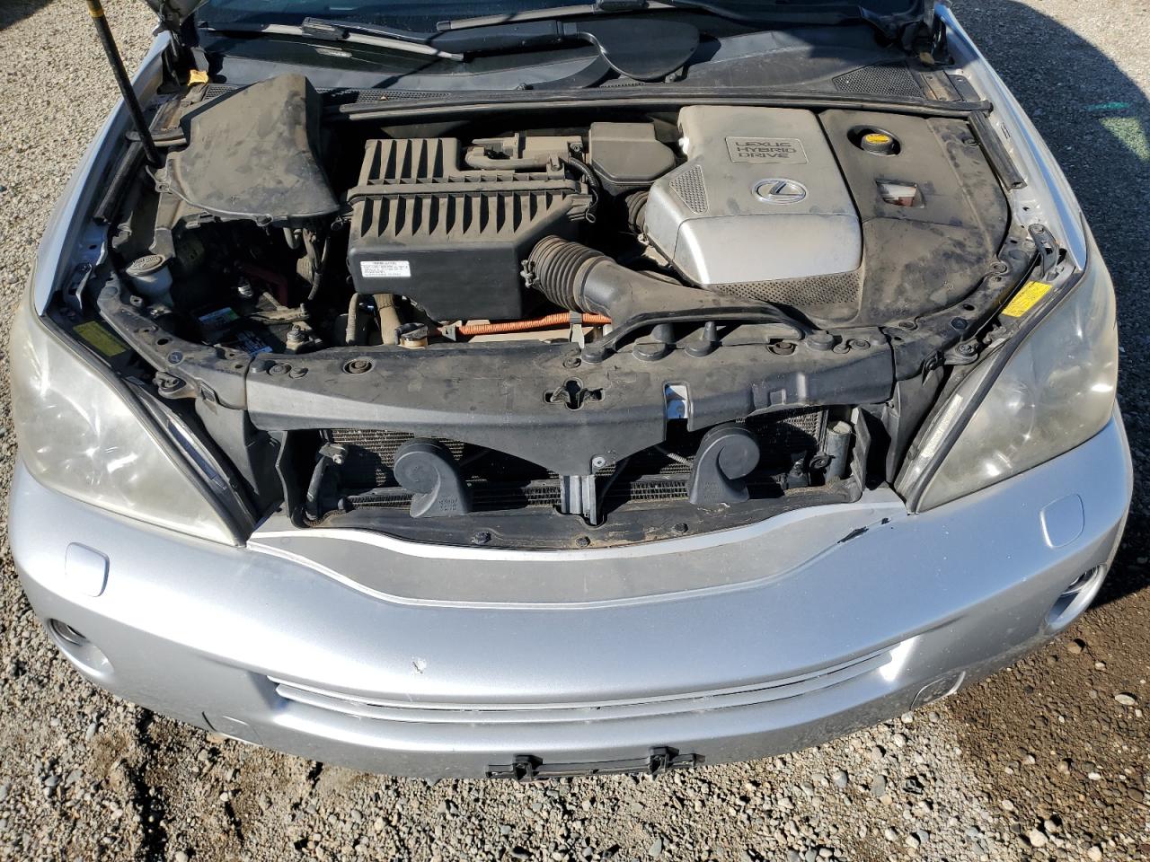 2008 Lexus Rx 400h Серебряный vin: JTJGW31U182851382