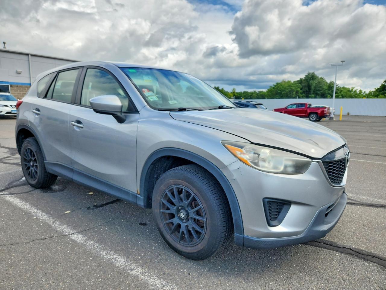 2013 Mazda Cx-5 Sport Silver vin: JM3KE2BE6D0158399