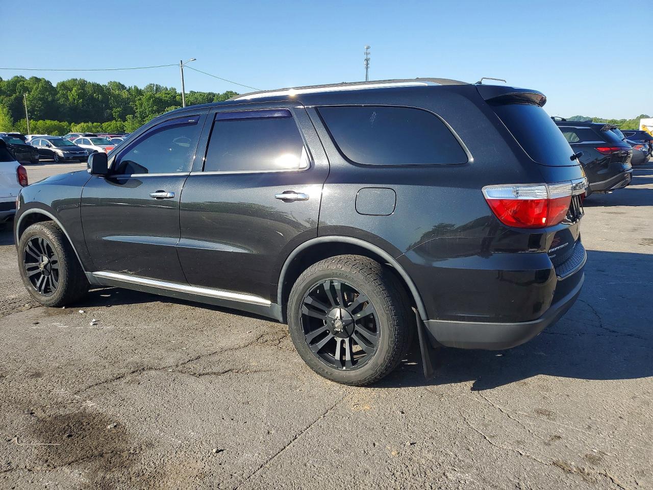 2013 Dodge Durango Crew Black vin: 1C4SDJDT1DC638110