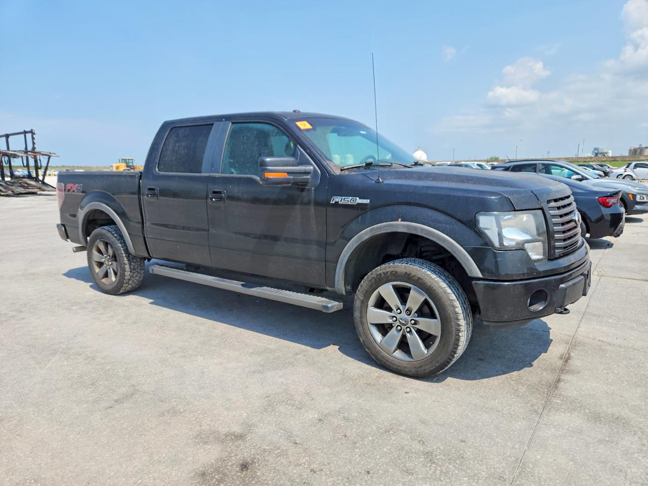 2012 Ford F150 Supercrew Black vin: 1FTFW1EF2CFA74324