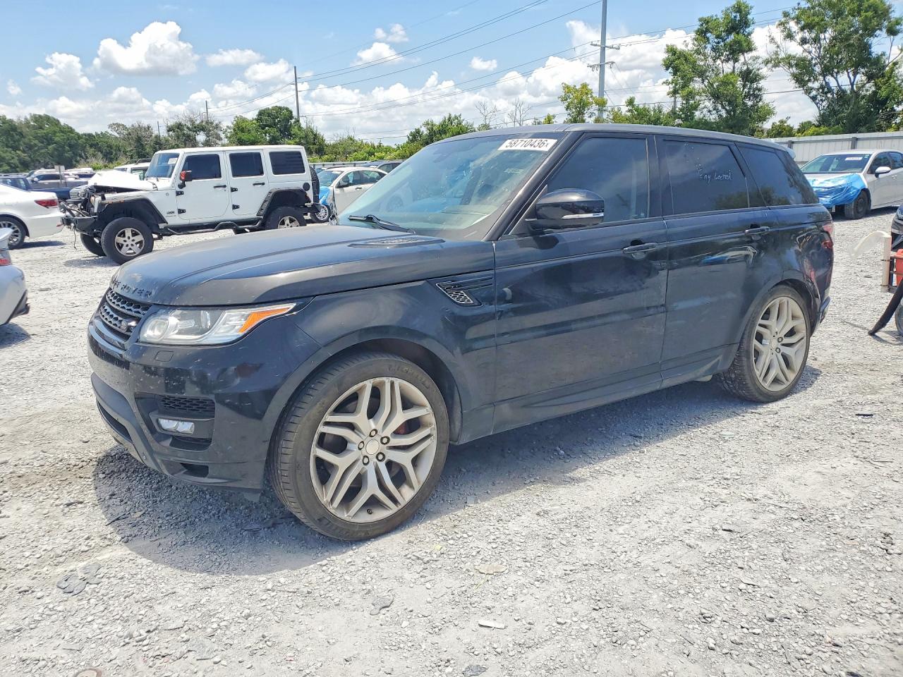 2014 Land Rover Range Rover Sport Autobiography Black vin: SALWV2TF9EA357534