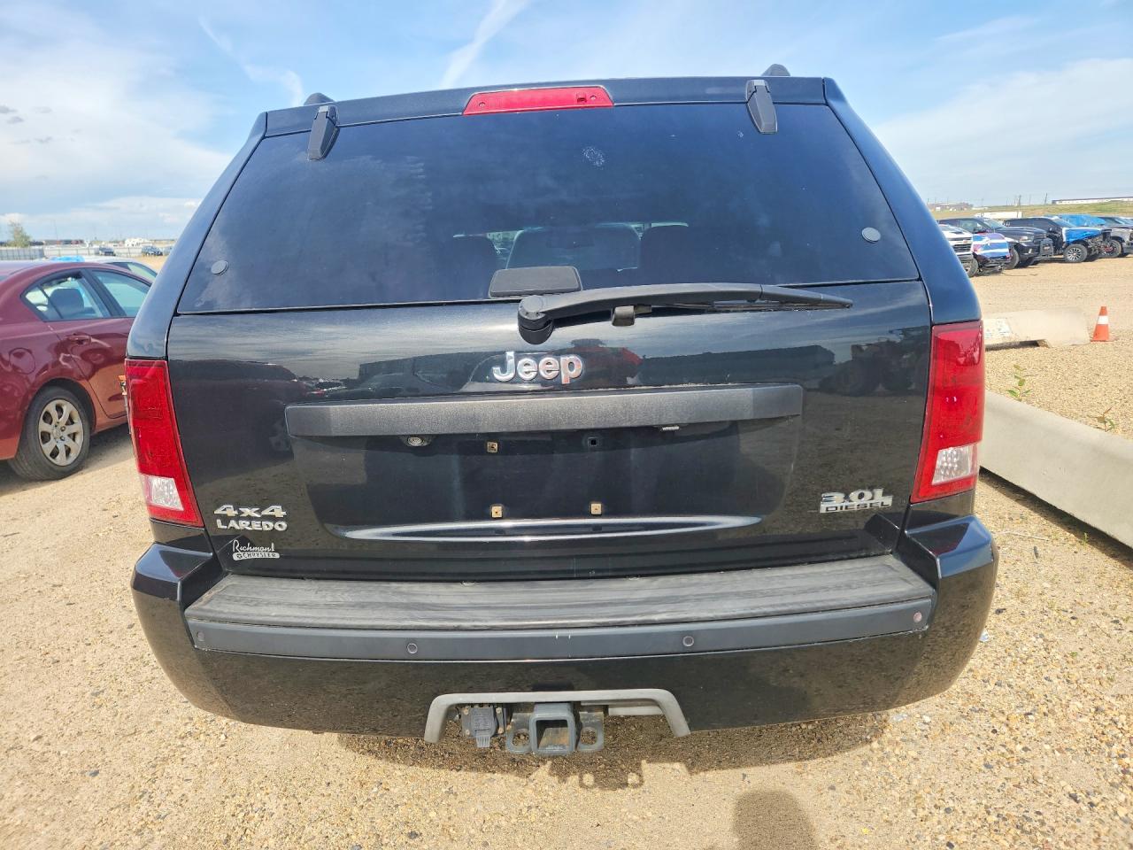 2008 Jeep Grand Cherokee Laredo Black vin: 1J8HR48M88C514091