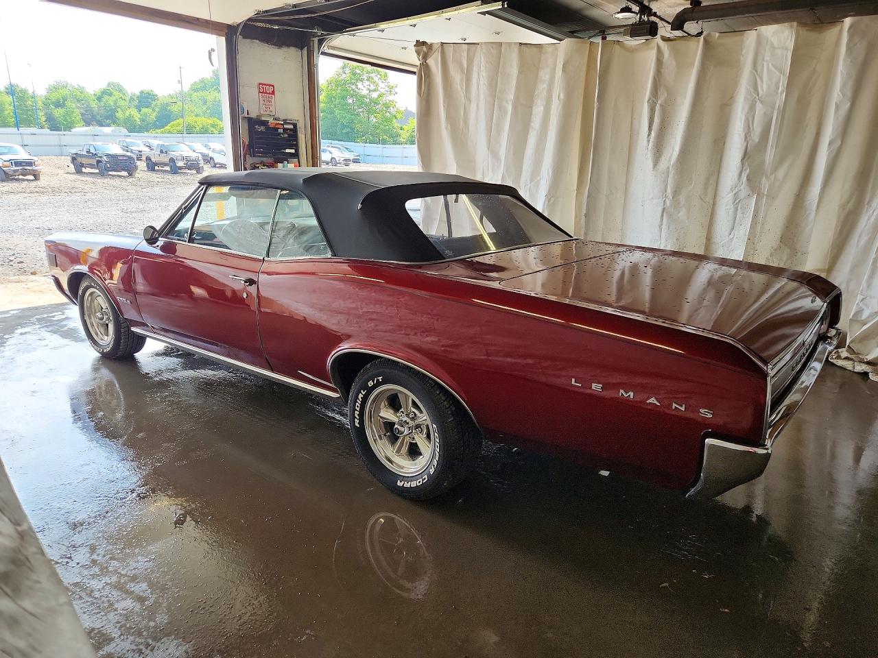 1966 Pontiac Lemans Rwd Red vin: 237676P248042