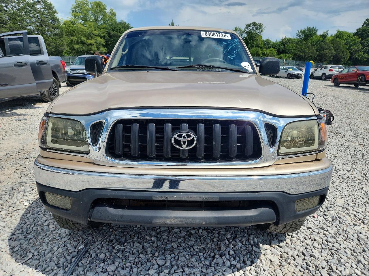 2001 Toyota Tacoma Double Cab Gold vin: 5TEHN72N31Z776369