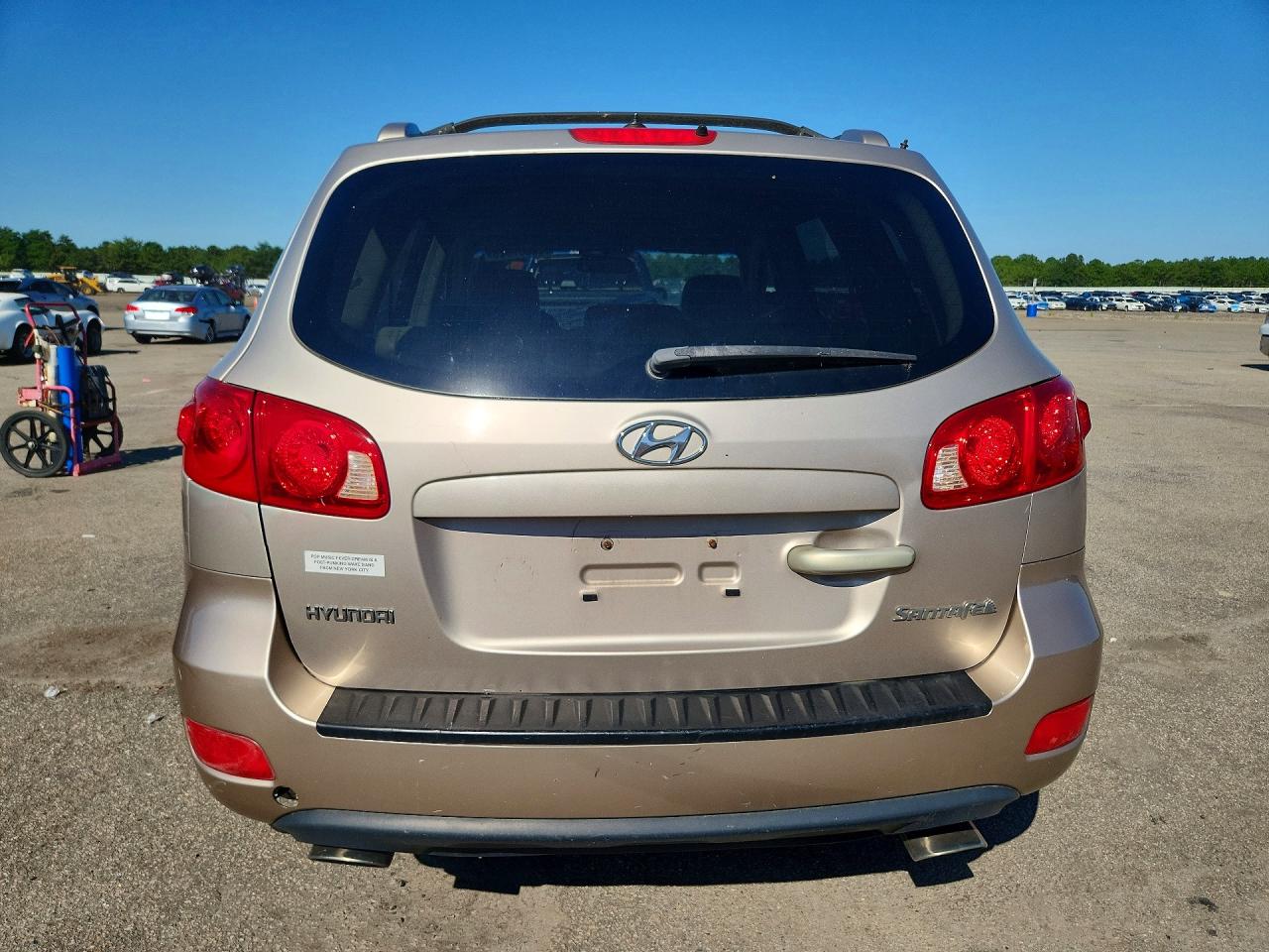 2007 Hyundai Santa Fe Gls Tan vin: 5NMSG13D57H099479