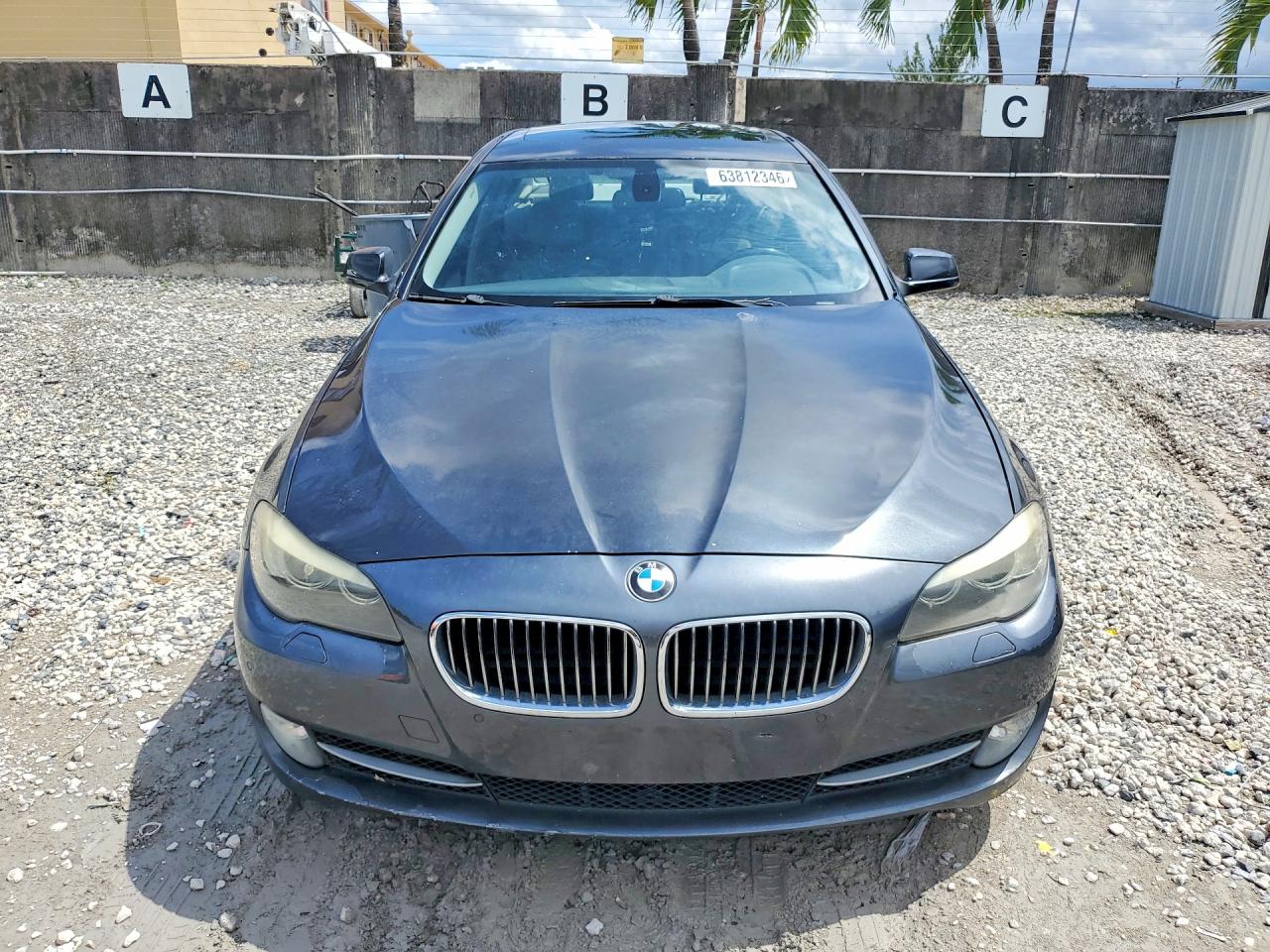 2011 Bmw 535 I Gray vin: WBAFR7C56BC604490