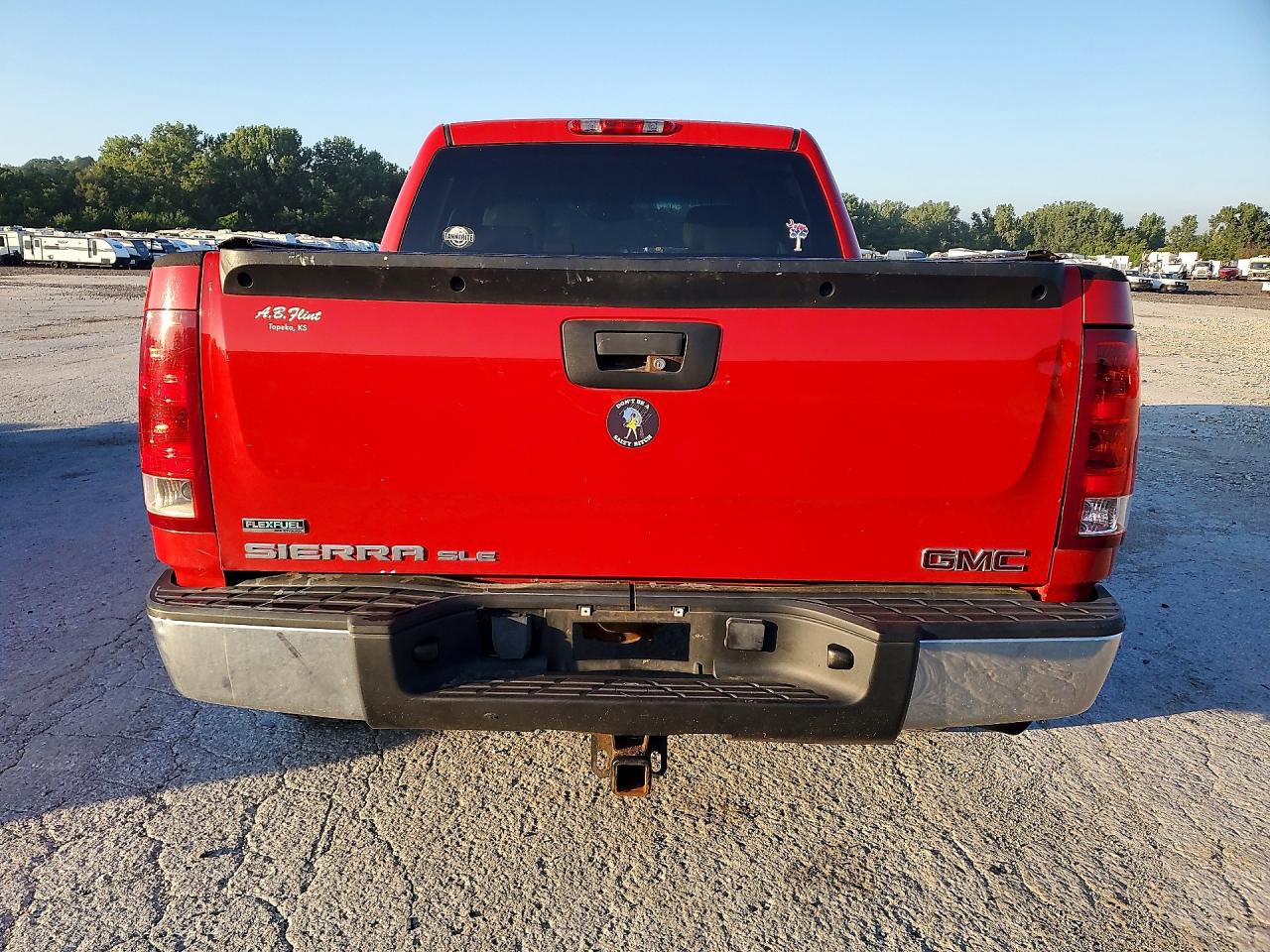 2010 Gmc Sierra K1500 Sle Red vin: 3GTRKVE38AG266106