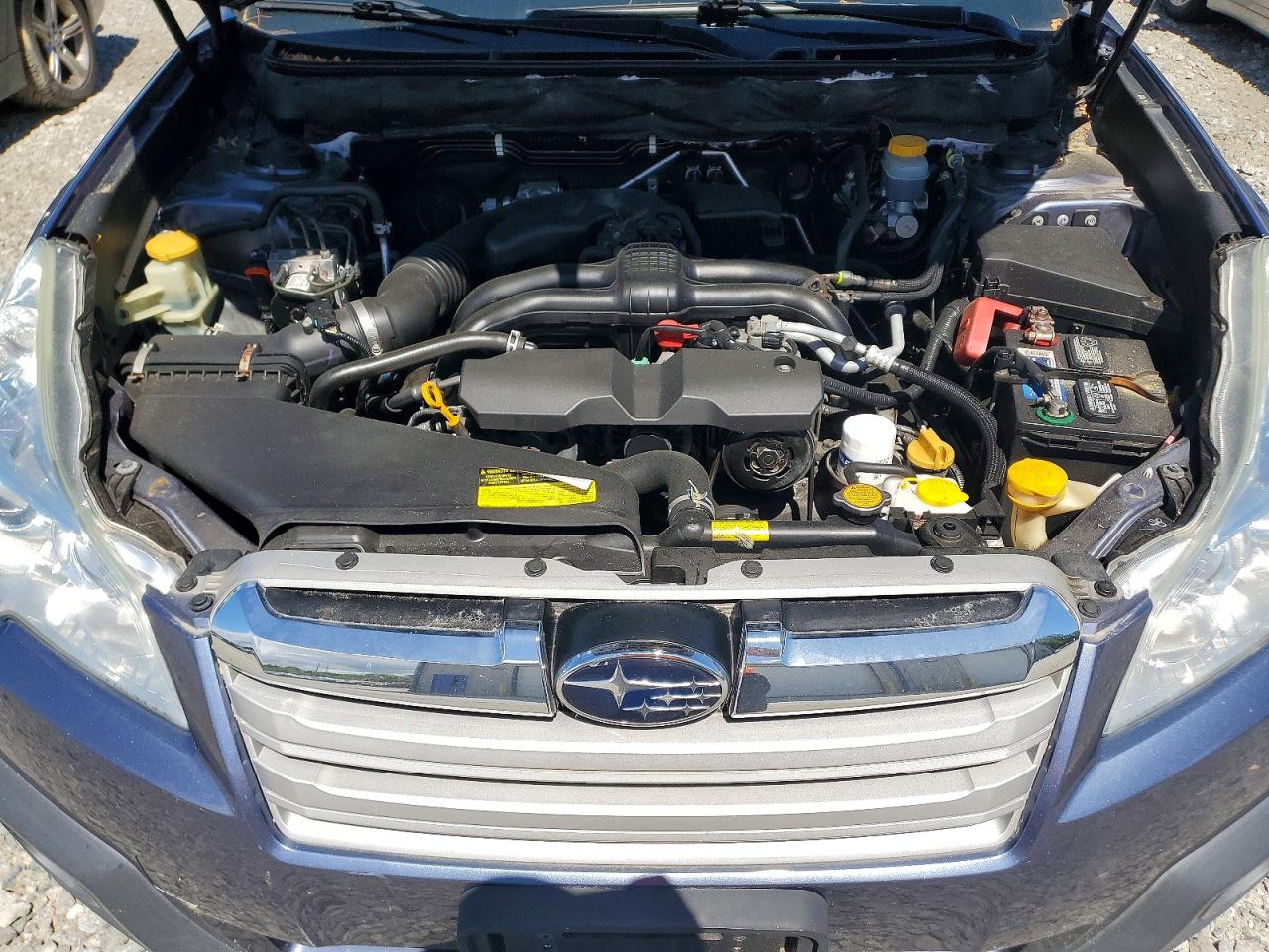 2014 Subaru Outback 2.5i Premium Blue vin: 4S4BRBCC6E3301941