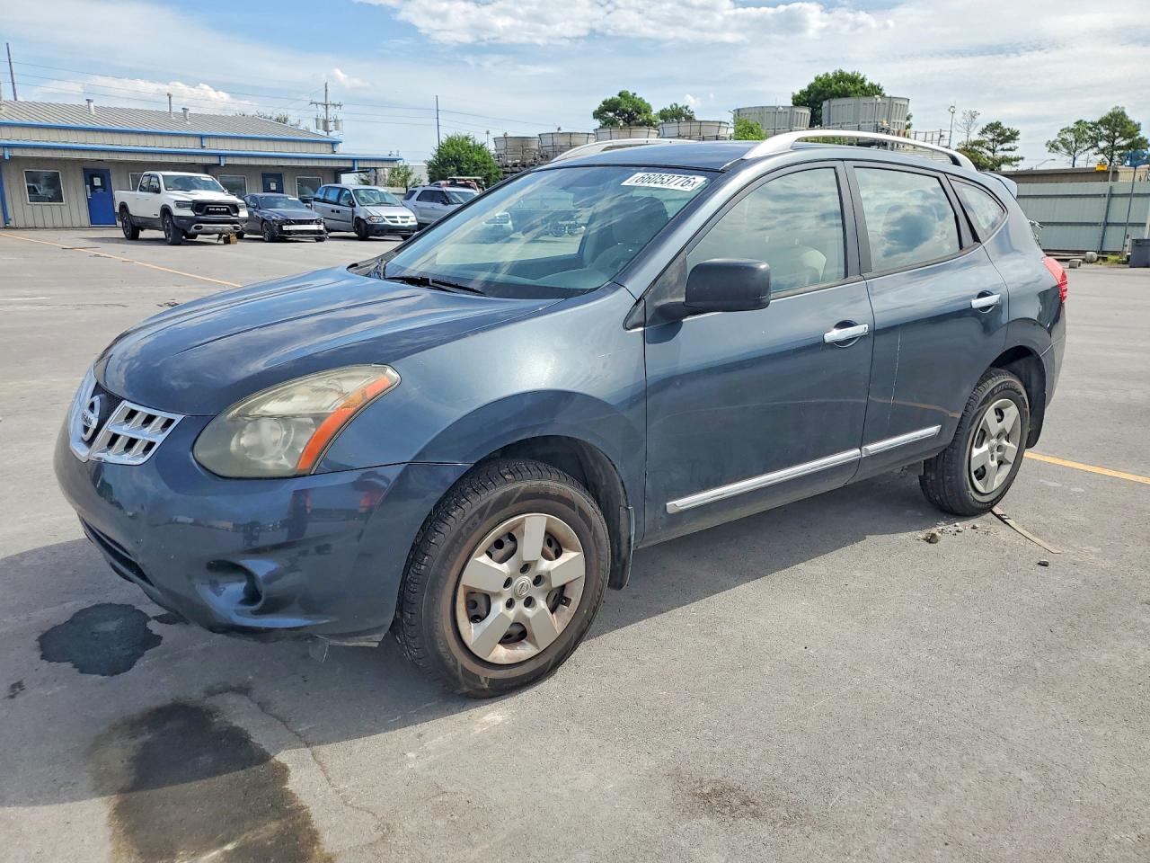 2015 Nissan Rogue Select S Blue vin: JN8AS5MT4FW660682