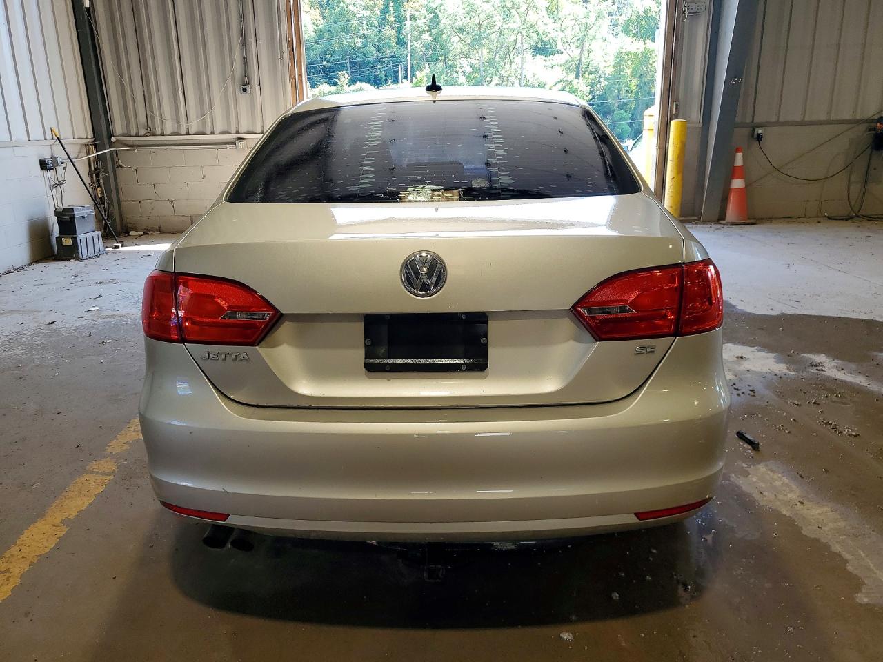 2014 Volkswagen Jetta Se Gray vin: 3VWD17AJ5EM235106