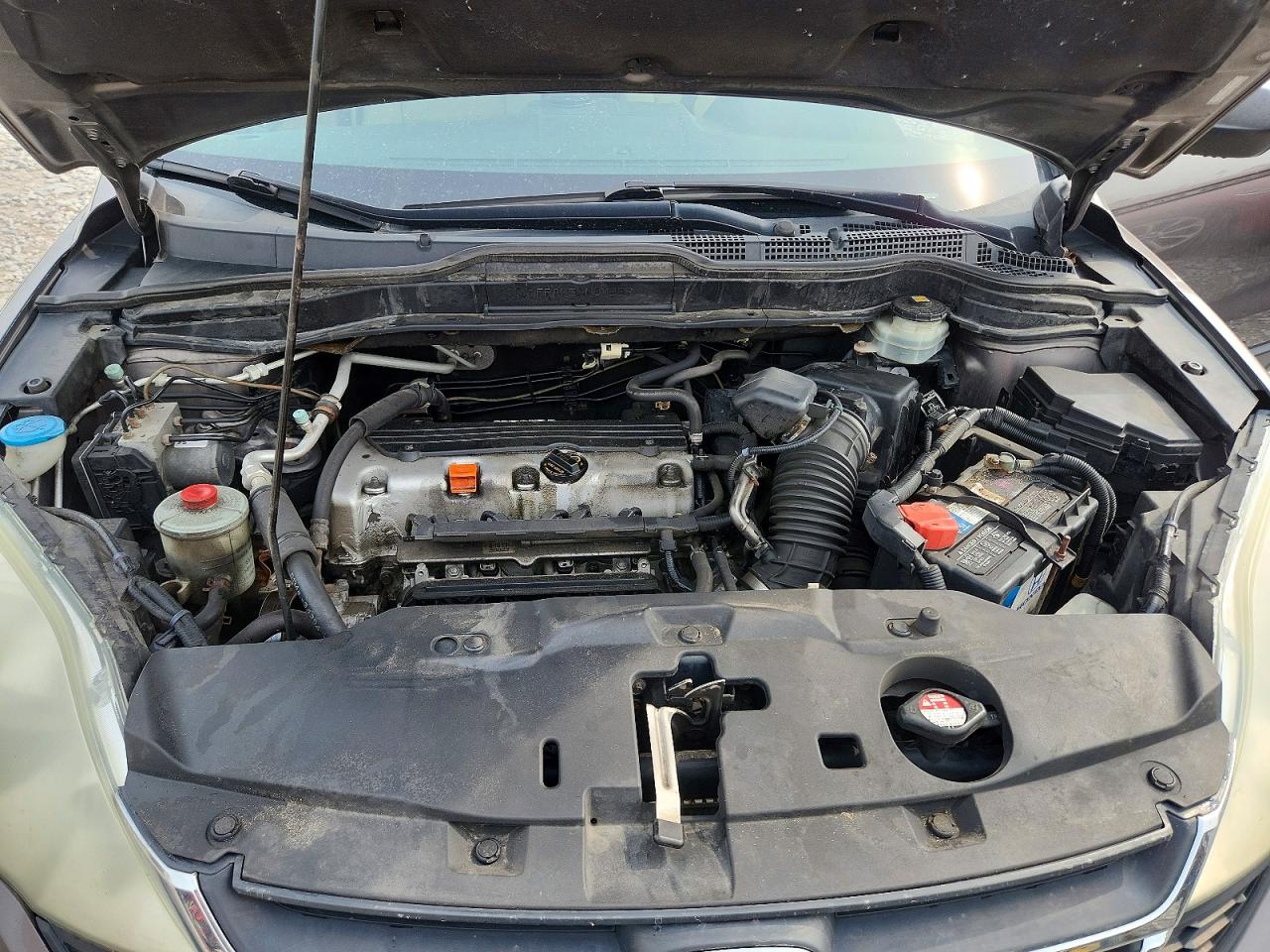 2010 Honda Cr-v Lx Gray vin: 5J6RE4H38AL033255