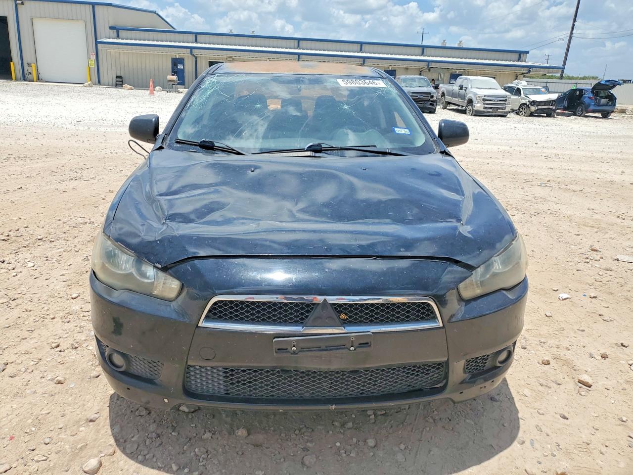 2011 Mitsubishi Lancer Gts Black vin: JA32U8FW9BU013346